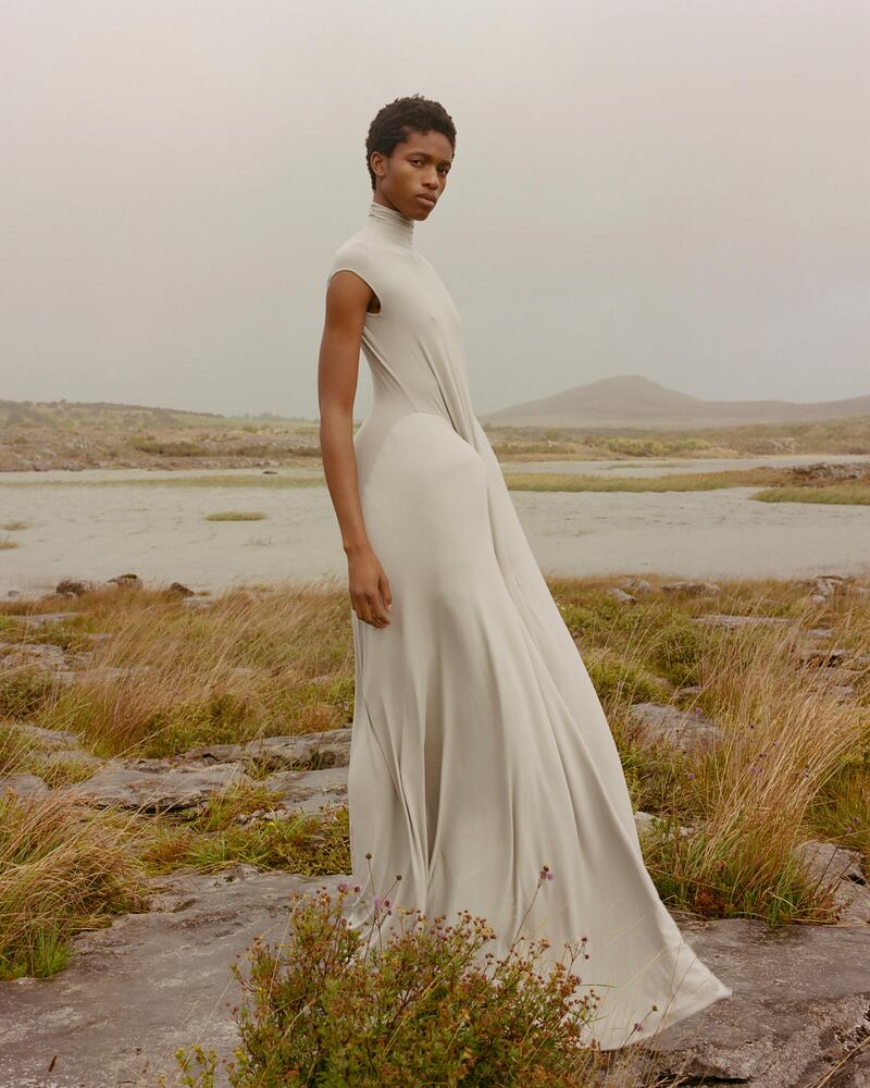 Where the old inspires the new - a creation by Irish designer and RCA MA graduate Michael Stewart photographed in the Burren in Co Clare