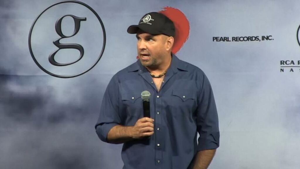 Garth Brooks stated: “To say I am crushed is an understatement. All I see is my mother’s face and I hear her voice. She always said things happen for a reason and for the right reason. As hard as I try, I cannot see the light on this one.” Photograph: PA