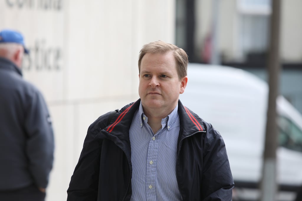 Ronan Keogan (51) of College Square, Terenure, pleaded guilty to knowingly distributing child pornography. Photograph: Collins Court