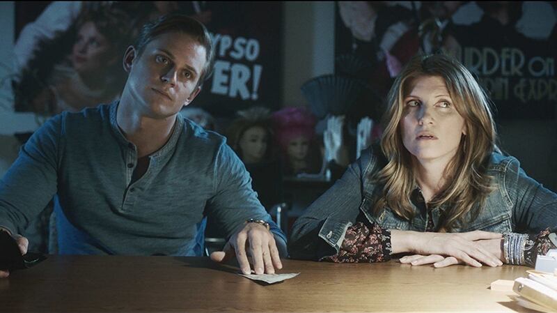 Billy Magnussen and Sharon Horgan in Game Night. Photograph: Hopper Stone/SMPSP © 2017 Warner Bros