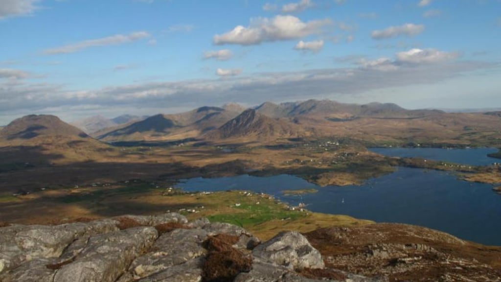 A 57-year-old male climber was found dead in the Twelve Bens mountain range at Connemara in Galway on Saturday afternoon. Photograph: Tony Doherty