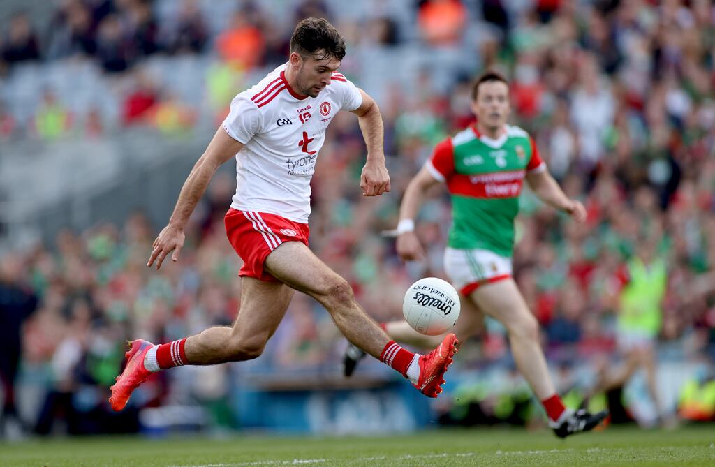 Tyrone's Conor McKenna plans to reignite his playing career in the AFL. Photograph: James Crombie/Inpho