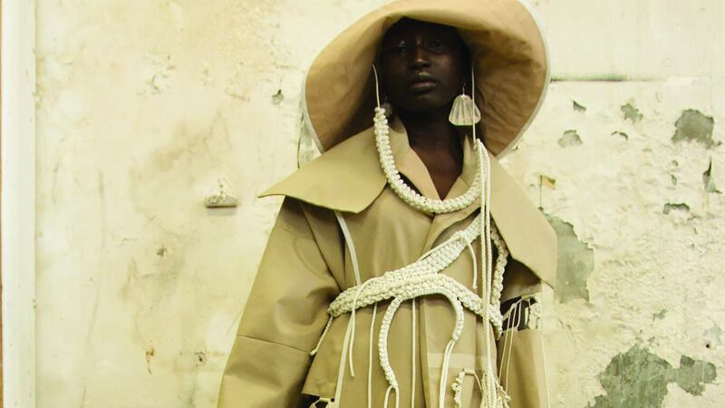 Caoimhe Hill is this year’s winner of the River Island internship and bursary. Photograph: Dean Ryan McDaid