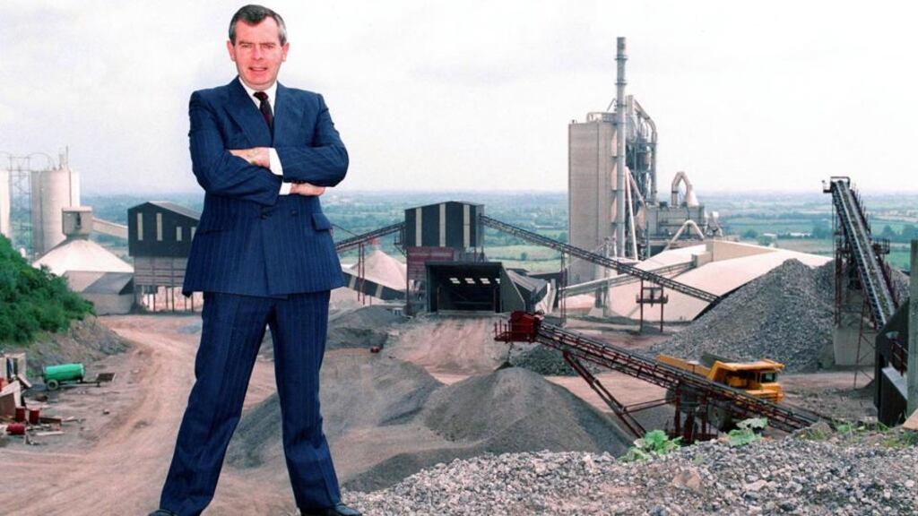 Seán Quinn: a 20 per cent grant proposed by the North’s Industrial Development Board to help set up his Border cement factory fell far short of his expectations. Photograph: Jack McManus