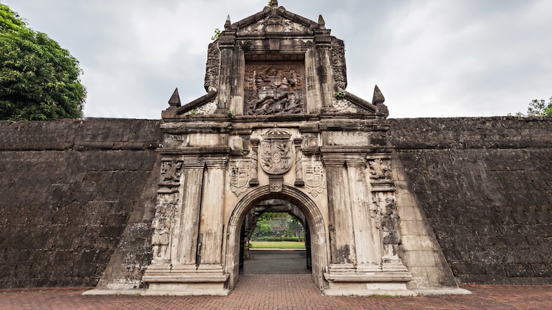 Fort Santiago in Manila’s old town, or Intramuros. Photograph: Getty Images
