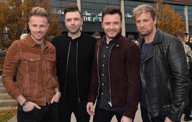 Westlife hit Croke Park to mark 20 years of performing. Photograph: Colm Lenaghan /Pacemaker Press