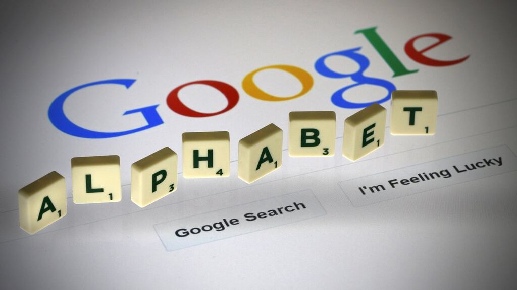 Alphabet’s advertising business propelled the company to a strong last three months of 2015, outpacing expectations and sending the stock up in after-hours trading. (Photograph: Pascal Rossignol/Reuters)