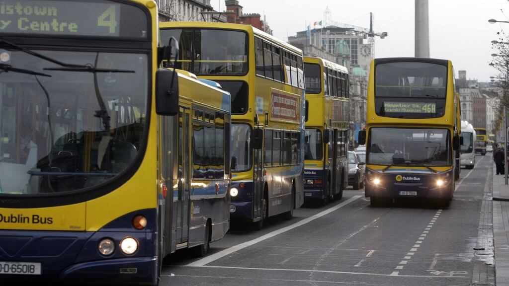 Dublin Bus says the financial impact of Covid-19 “has been controlled through a combination of cost-management and the continued support of the National Transport Authority”. Photograph: Cyril Byrne