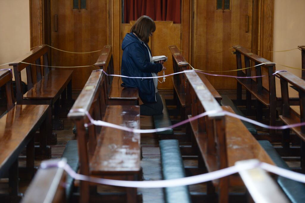 Bishop of Ferns Ger Nash invited people who stopped attending Mass during the pandemic 'to rethink their decision this Lent'. Photograph: Alan Betson
