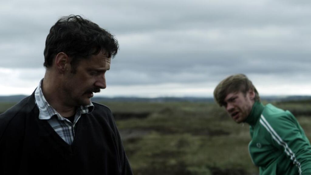 Joe Mullins and Muiris Crowley in Pilgrim Hill
