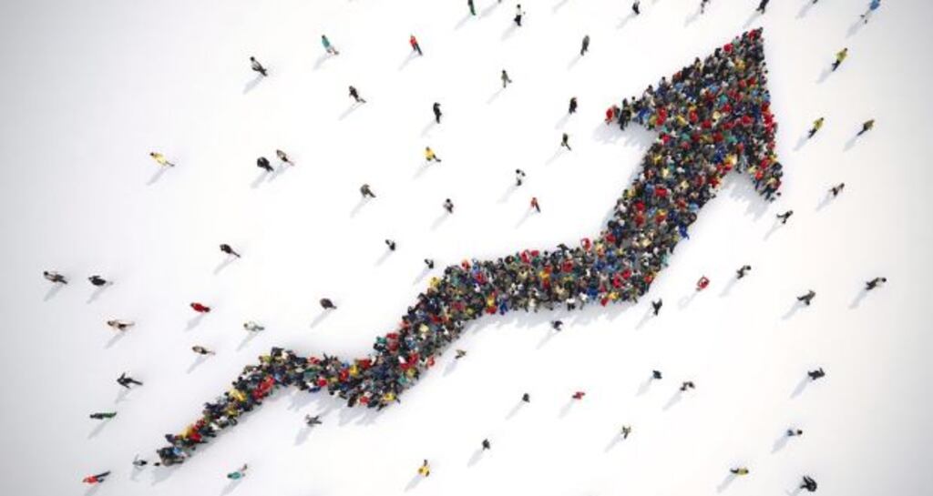 Employment figures are going up: Unemployment in Ireland has fallen nearly 10 percentage points from the peak of 15.9 per cent in December 2011 during the financial crisis