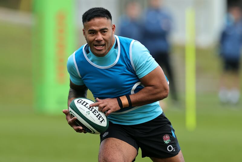 Manu Tuilagi: could return to the England side to ensure some gain-line advantage for the visitors to the Aviva. Photograph: David Rogers/Getty Images