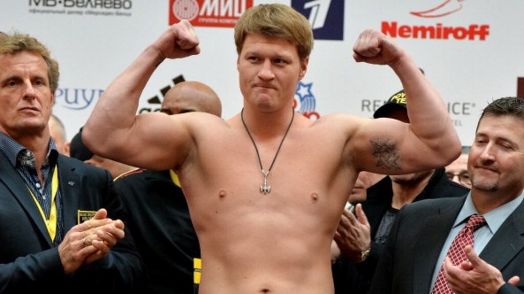 Alexander Povetkin will be Anthony Joshua’s next opponent. Photograph: Epsilon/Getty Images