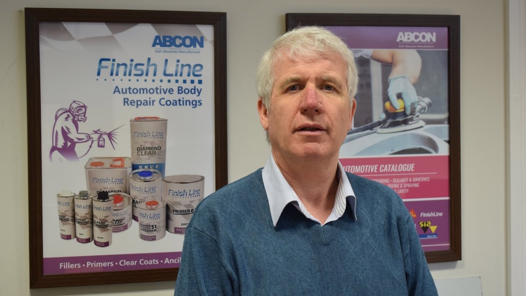 Barry Smith of Abcon Industrial Products, which is based in Cootehill.