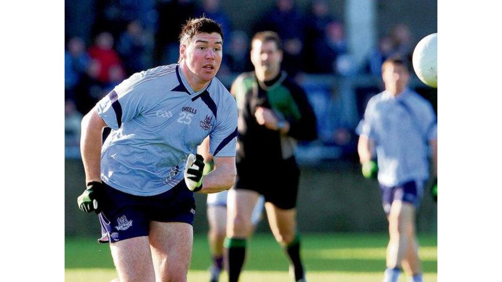 Eamonn Fennell in action for Dublin earlier this month in the O'Byrne Cup. - (Photograph: Donall Farmer/ Inpho).