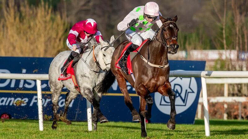 Sharjah was too strong for Petit Mouchoir at Leopardstown. Photograph: Morgan Treacy/Inpho
