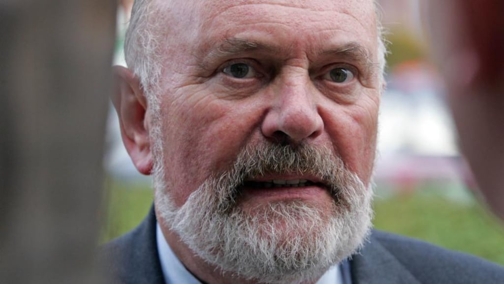 Senator David Norris praised O’Connell Street cleaners. Photograph: Eric Luke