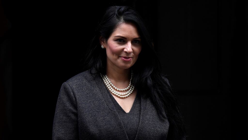 British home secretary Priti Patel likens her new immigration plan to the Australian points-based immigration system, but in fact the two are entirely different. Photograph: Toby Melville/Reuters