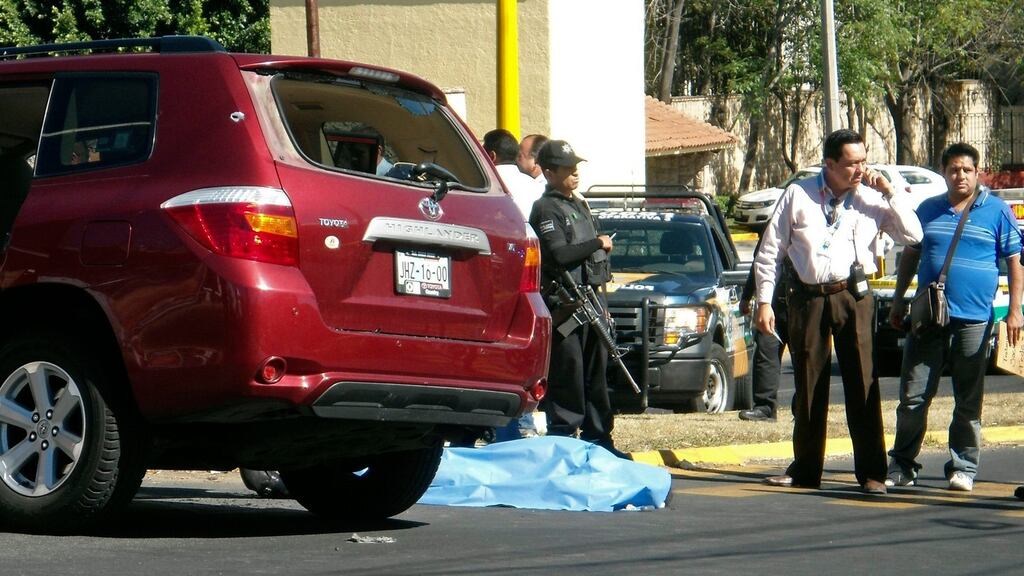 Jose de Jesus Gallegos, the new tourism minister of Jalisco state was ambushed and killed yesterday afternoon in an upscale area in the State capital Guadalajara, local officials said. Photograph: Reuters