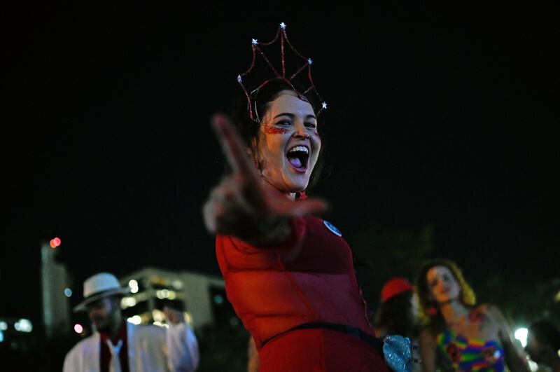Supporters of Brazilian former president (2003-2010) and current presidential candidate for the leftist Workers Party Luiz Inacio Lula da Silva: His previous two terms were marked by an economic boom and the elevation of tens of millions out of poverty. Photograph: Mauro Pimentel