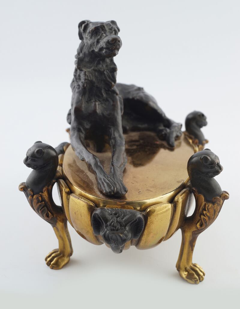 Lot 32 French Empire pen and ink stand €1,500- 2,500