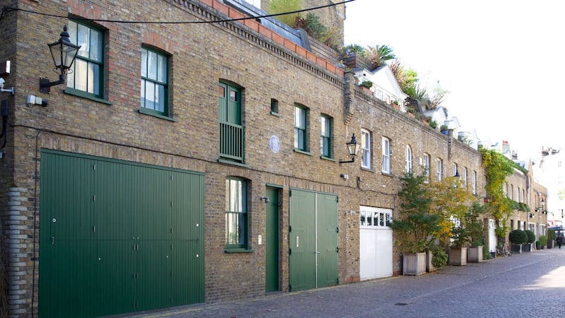 Photo issued by English Heritage of the studio-cum-home in South Kensington, London of painter Francis Bacon which has been commemorated with an English Heritage blue plaque. Photograph: Ripley Photography/English Heritage/PA Wire