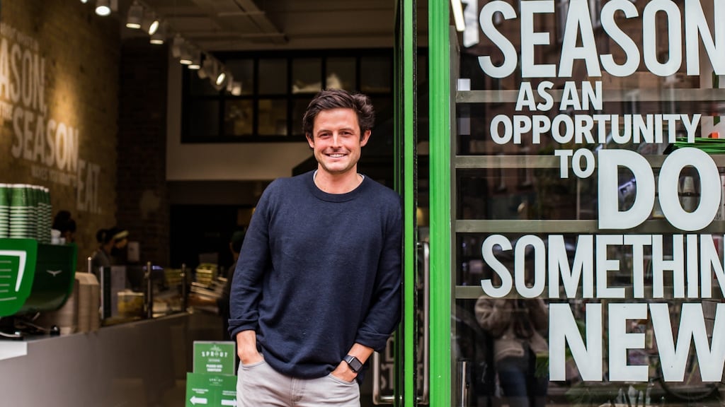 Jack Kirwan, managing director of Sprout. ‘I don’t have a crystal ball but we’re staying positive. People will still want to eat out – it’s one of the great things in life.’