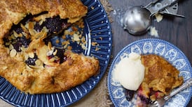 Una Leonard’s blackberry and almond galette