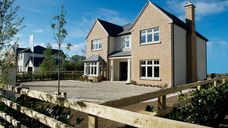 Each house in Holsteiner is set on almost a third of an acre, on grounds landscaped by Ingrid Swan