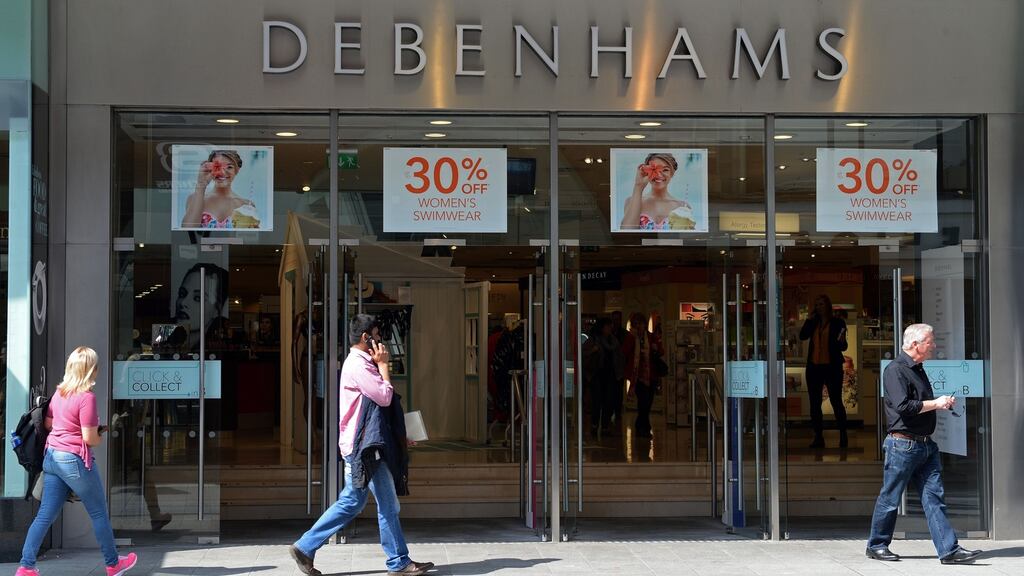Debenhams on Henry Street, Dublin