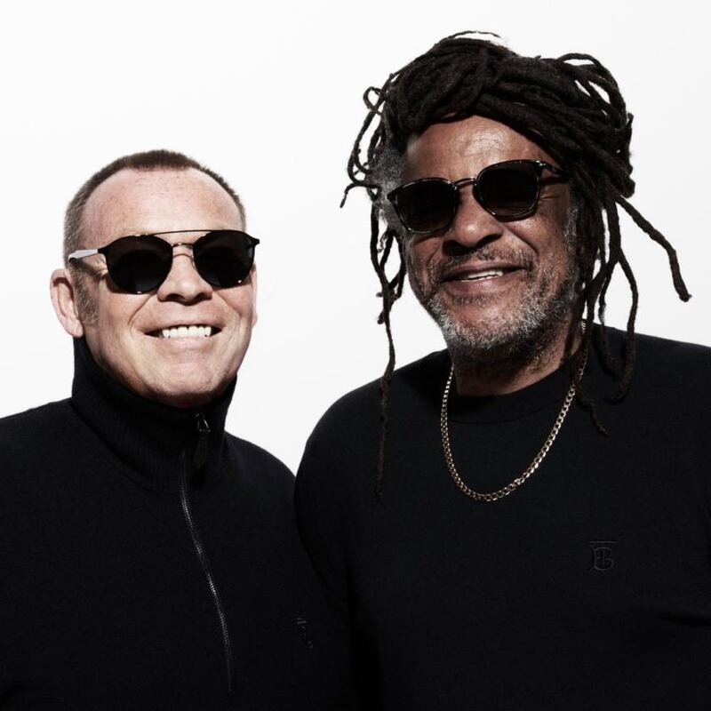 UB40 featuring Ali Campbell and Astro. Photograph: Alex Barron-Hough/Swell Publicity/PA
