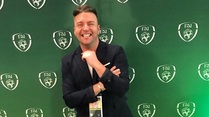 Public relations professional, Wayne Lawlor