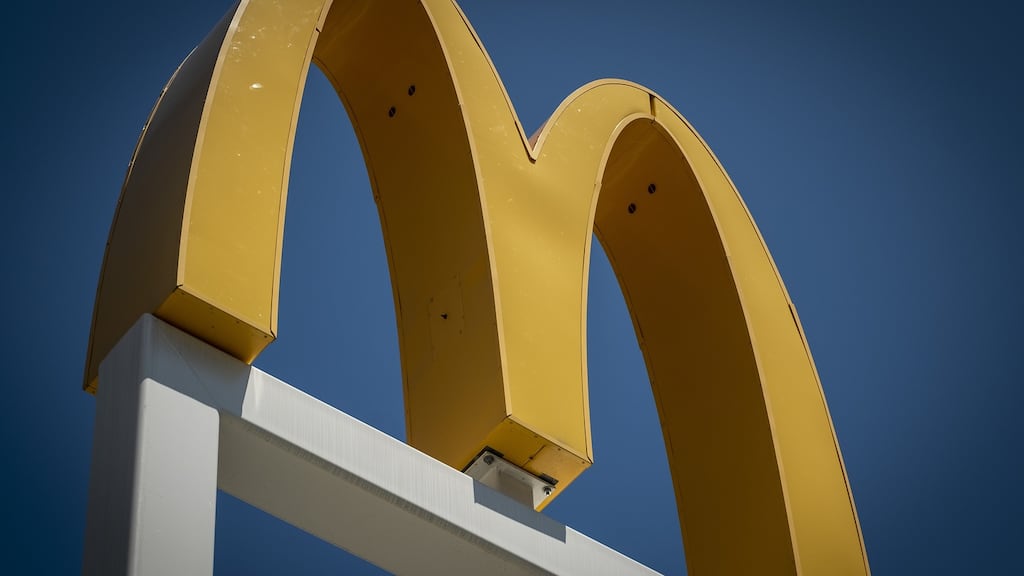 A first time offender who claimed he was foced to rob a McDonald’s restaurant ‘or be killed’ has received a suspended jail sentence. Photographer: Christopher Dilts/Bloomberg.