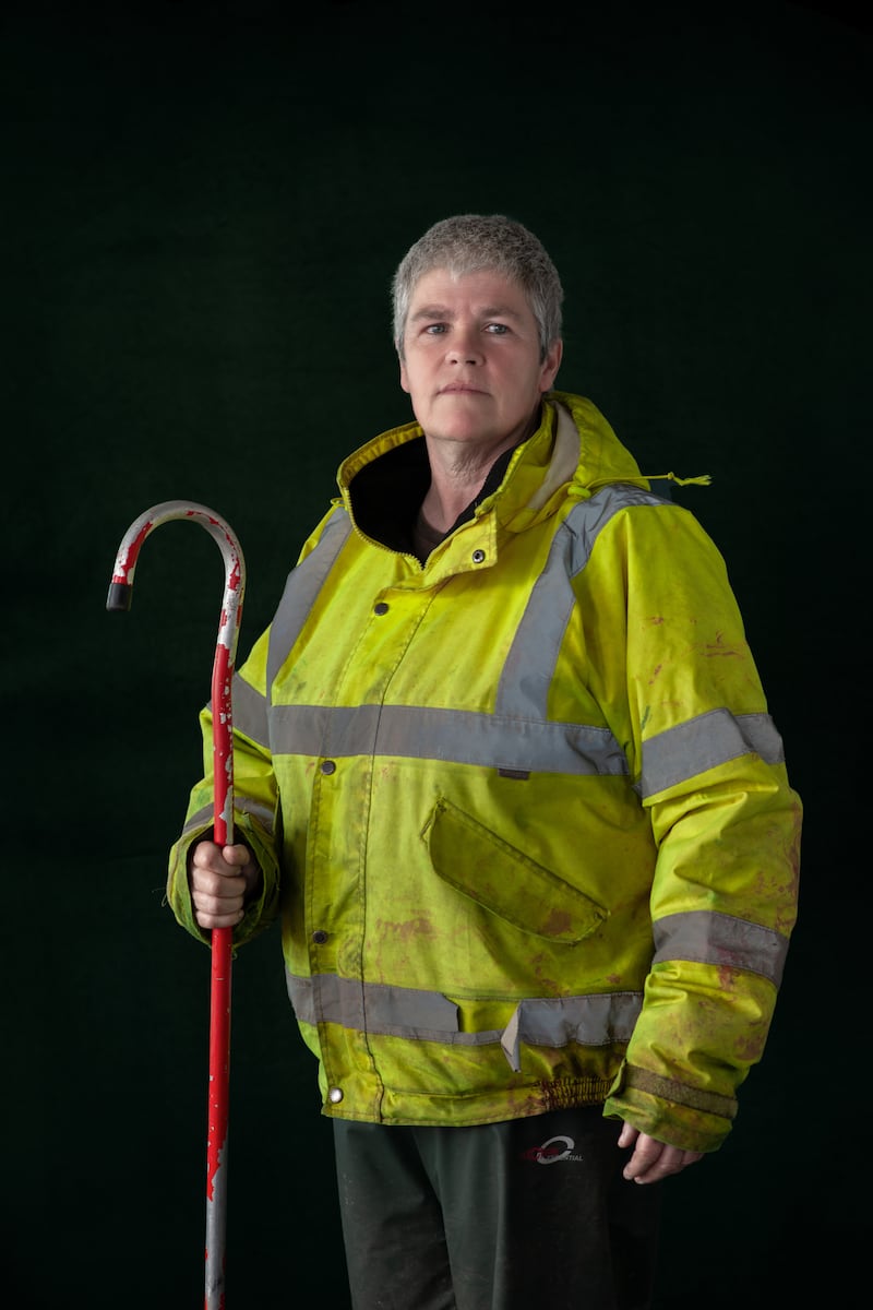 Brigid McDonnell is a farmer from Co Antrim. Photograph: Deirdre Brennan