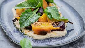 Heritage beetroot, nutty cauliflower puree and buckwheat