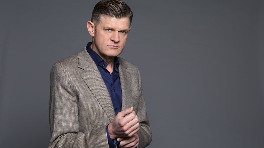 Brendan O’Connor: The pandemic flattens O’Connor’s usual spiky energy. Photograph: RTÉ