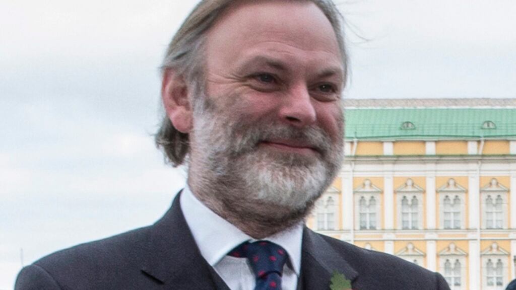 File image of Tim Barrow, Britain’s new ambassador to the EU. Photograph: Sergei Ilnitsky/EPA