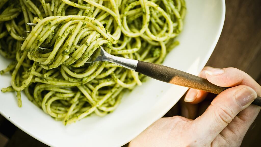 A glance at pestos available in Irish supermarkets reveals a wide range in salt levels. Photograph: Getty Images