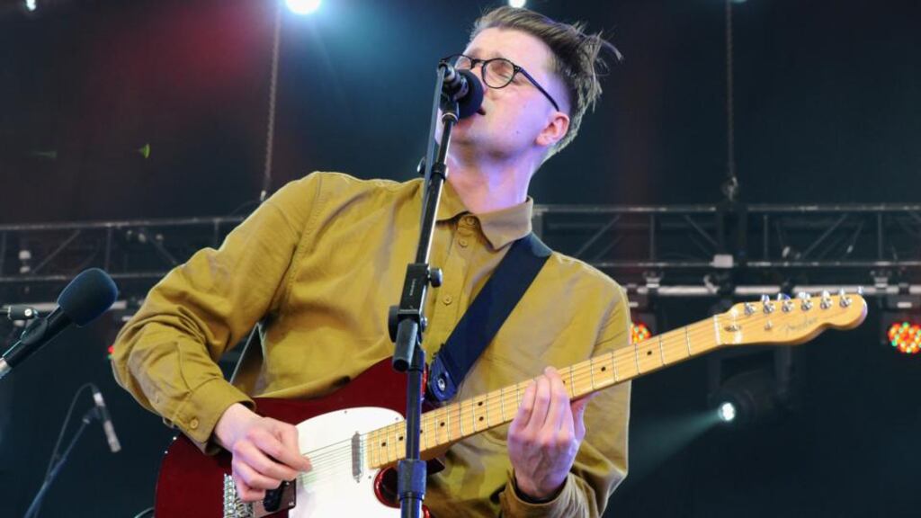 Balmy riffs: Hayden Thorpe of Wild Beasts: Photograph: Michael Buckner/Getty Images