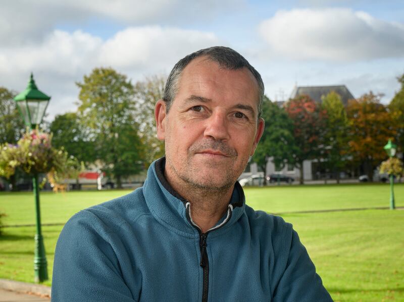 Mike Danagher (53) from Castlebar. Photograph: Michael McLaughlin