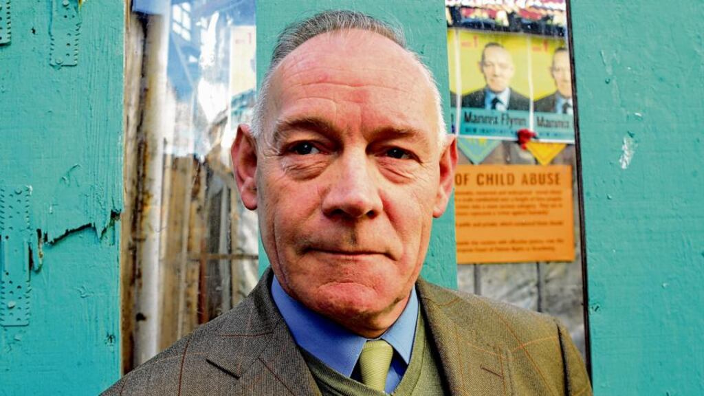 Mannix Flynn in Dublin's Temple Bar area. He said the company is “a wreck” and needs to be wound down without further delay. Photograph: Cyril Byrne