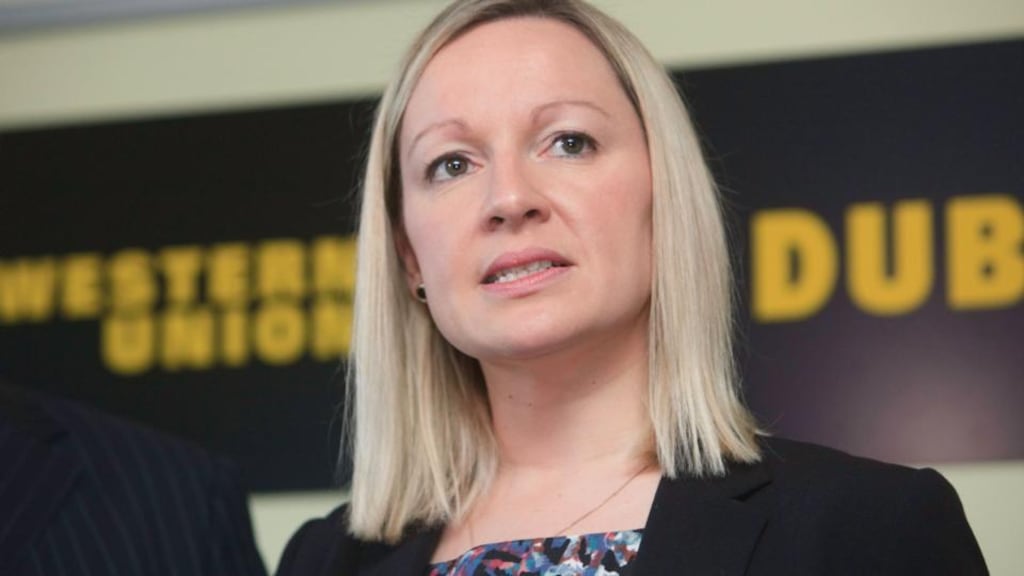 Minister of State for European Affairs Lucinda Creighton, who has been very upfront and vocal about her difficulties with the proposed abortion legislation.