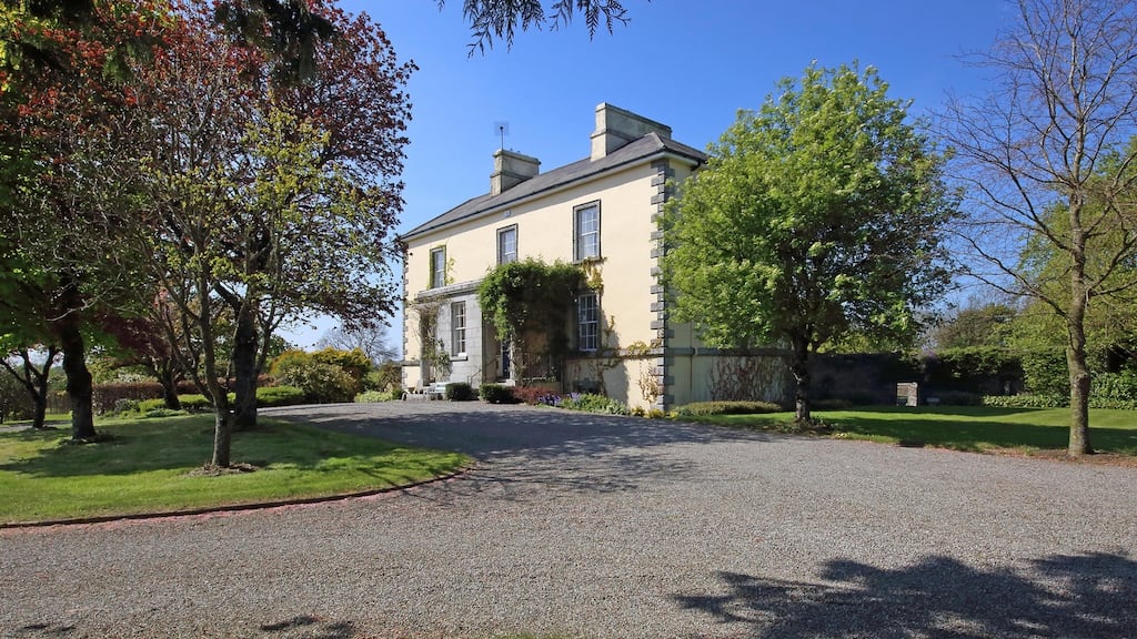 Grangebeg House, Dunlavin, Co Kildare: Georgian house on 64 acres for €1.5 million.