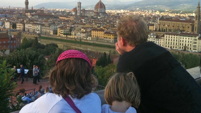 ‘All four of us carry in our spirits - in our identities - the attitudes and ideas we have picked up from experiences of different places and people. Some of that Italian expressiveness and joyful (or, at least, fiery) attitude to life; Norwegian independence and social cautiousness; Irish sense of humour and ability to talk; Canadian openness and tolerance.’