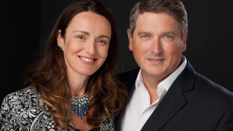 Kira and Mark Walton, owners of the Voya skincare range. Photograph: Suzy McCanny Photography