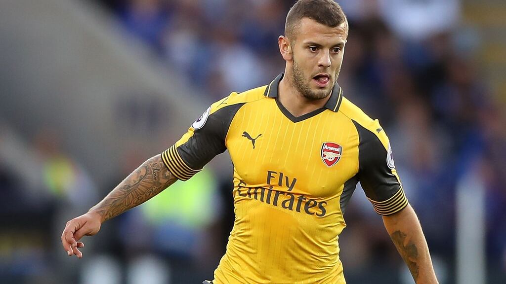 Arsenal midfielder Jack Wilshere is set to leave the Emirates Stadium on a loan deal it is understood. Photograph: Nick Potts/PA