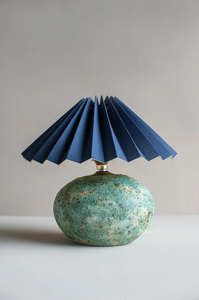 A lamp from Florida Studio