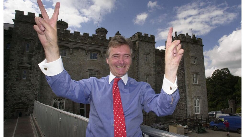 Lord Henry Mount Charles at Slane Castle in 2002. Photograph: Alan Betson