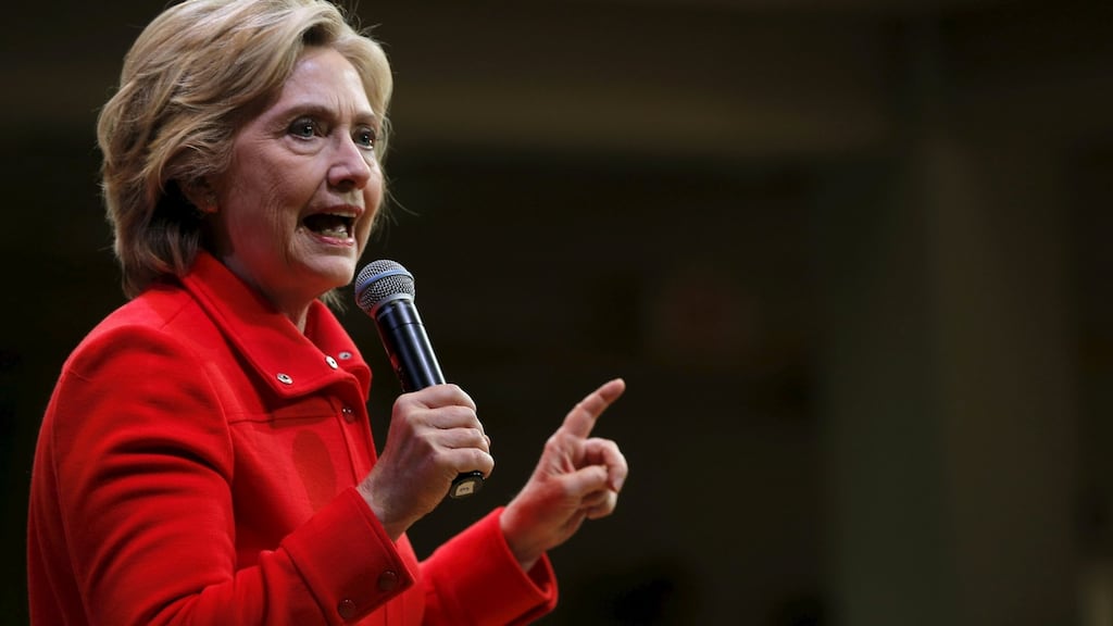 US Democratic presidential candidate Hillary Clinton has blasted the House select committee as a “partisan arm of the Republican national committee” ahead of her appearance before it. Photograph: Brian Snyder/Reuters