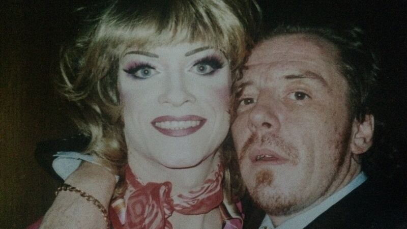 Panti Bliss with Martin Thomas.